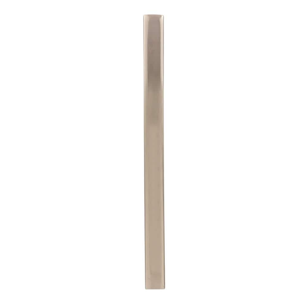 Polished Nickel Modern Cabinet Bar Pull with Mounting Hardware