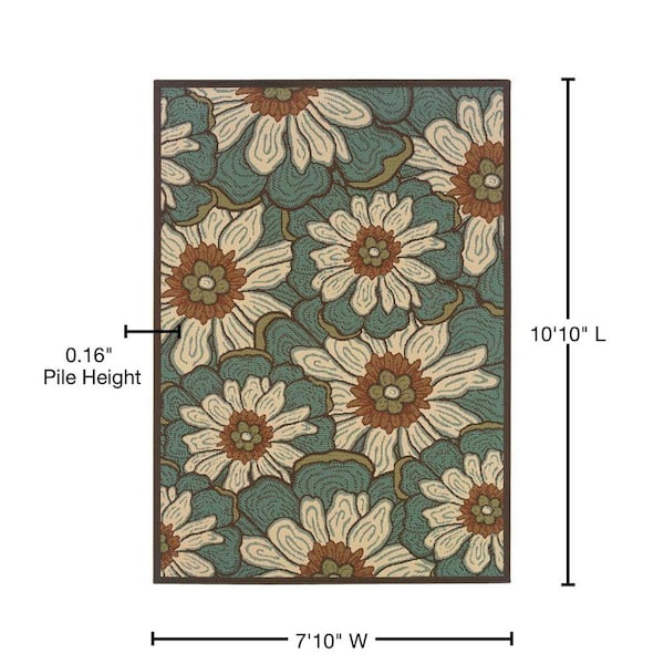 Home Decorators Collection Outdoor 8 ft. x 11 ft. Rug Pad