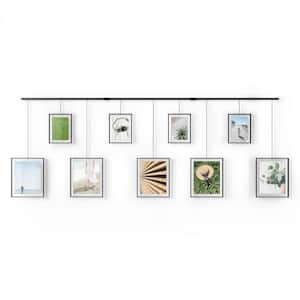 12-photo Picture Frame Collage - Multi-picture Wall-mounted Display Gallery  With 12 Openings For 4x6-inch Photos Or Pictures By Lavish Home (black) :  Target