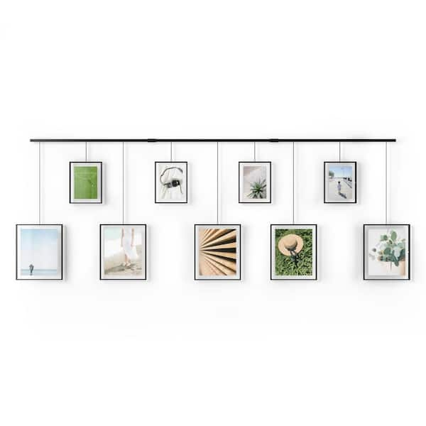 Umbra Exhibit Multi Picture Frame Photo Display, Black : : Home