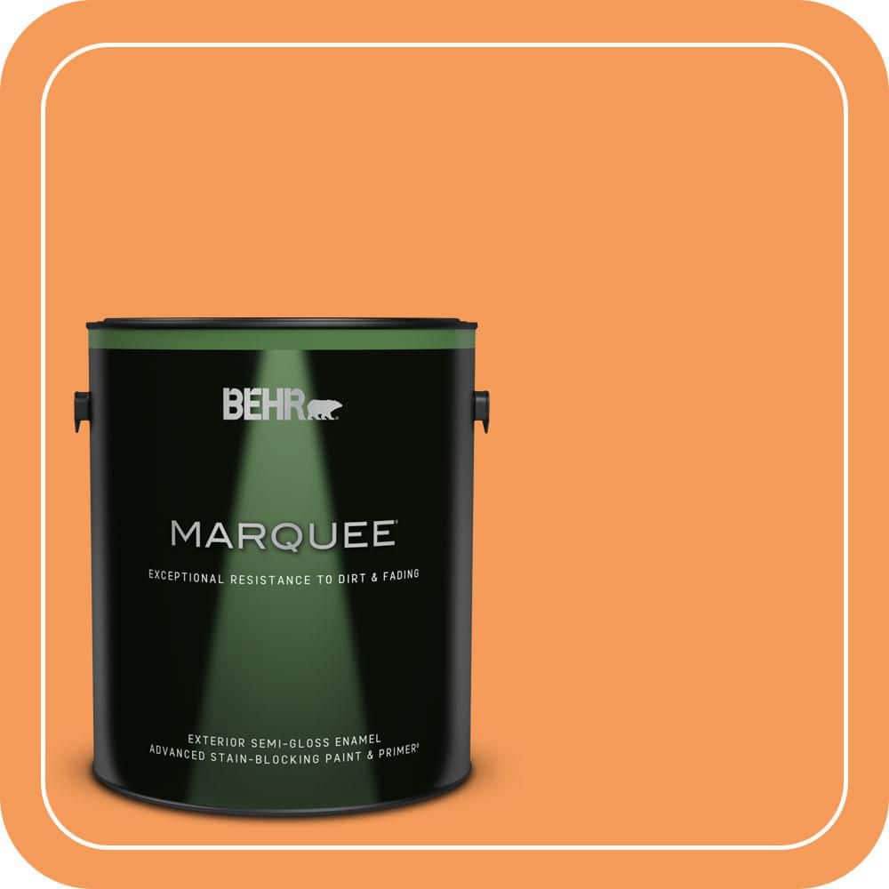 1 gal. #260B-6 Blaze Orange Semi-Gloss Enamel Exterior Paint & Primer price history on PriceWatchPro
