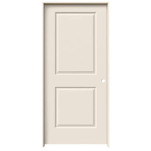JELDWEN 32 in. x 78 in. Cambridge Primed LeftHand Smooth Molded