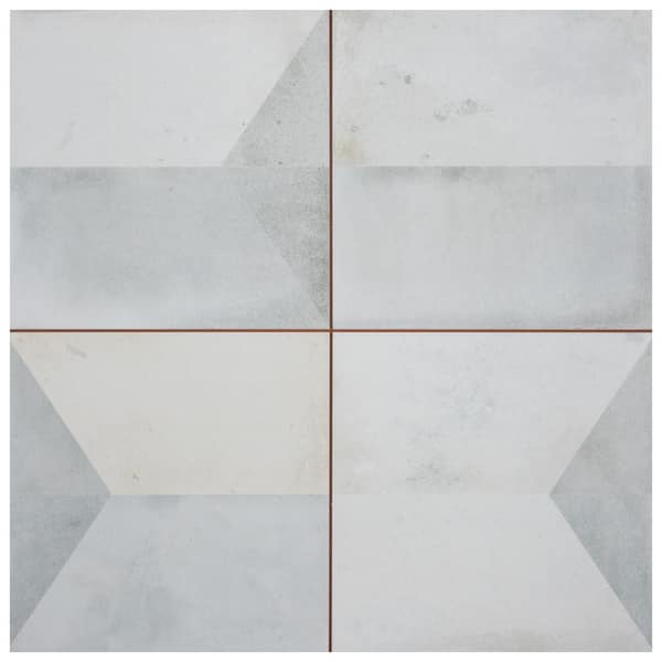 Merola Tile Geomento 17-5/8 in. x 17-5/8 in. Ceramic Floor and Wall Tile (10.95 sq. ft./Case)