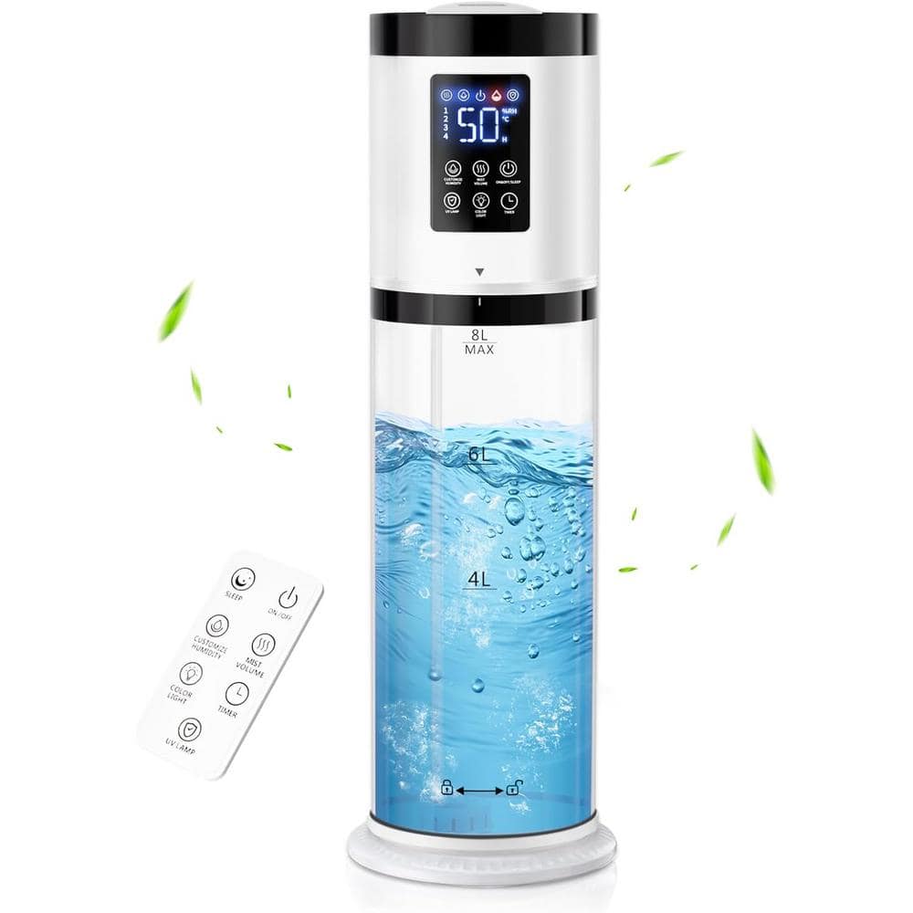 Lukyamzn 2.11 Gal. Top Fill Cool Mist Smart Air Humidifier
