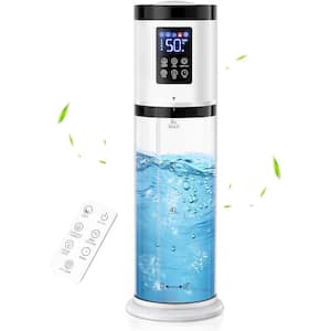 2.11 Gal. Top Fill Cool Mist Smart Air Humidifier for Home with Sleep Mode, Oil Box, Light and Auto Shutoff in White