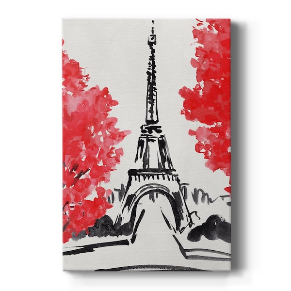 Wexford Home Day in Paris I By Wexford Homes Unframed Giclee Home Art Print 27 in. x 16 in. .