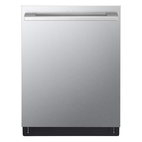 LG Top Control Smart Dishwasher with QuadWash Stainless Steel