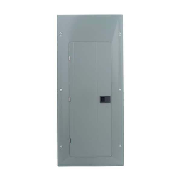 BR 200-Amp 30-Space 60-Circuit Indoor/Outdoor Main Breaker Plug-On Neutral Load Center with Cover (BRP30B200R)