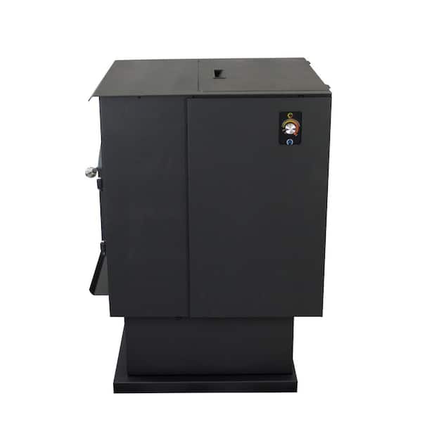 Pleasant Hearth 2,200 sq. ft. EPA Certified Pellet Stove with 80 lbs.  Hopper and Auto Ignition PH50PS-B - The Home Depot