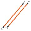 SmartStraps 36 in. Standard Orange Bungee Cord with Hooks - 2 pack 391 -  The Home Depot