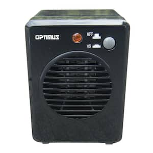 300-Watt Black Ceramic Mini Portable Heater