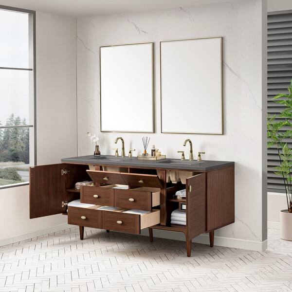 Traveler small bathroom vanity 21. Leather upholstered vanities. Smal –  secretbathstore