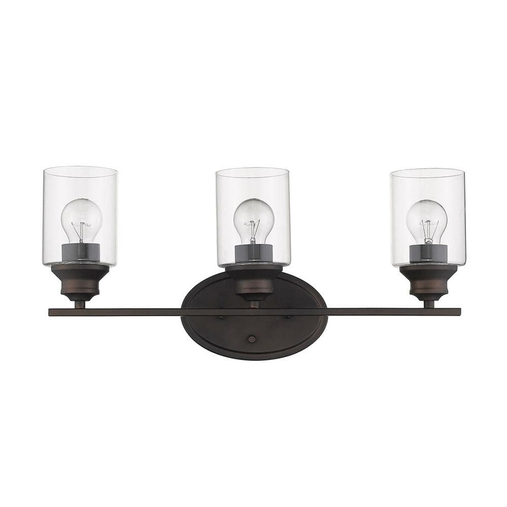 Gemma 3-Light Oil-Rubbed Bronze Vanity price history on PriceWatchPro