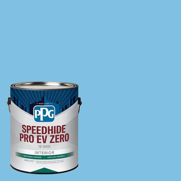 SPEEDHIDE Pro-EV Zero 1 gal. PPG1237-4 Horizon Haze Flat Interior Paint