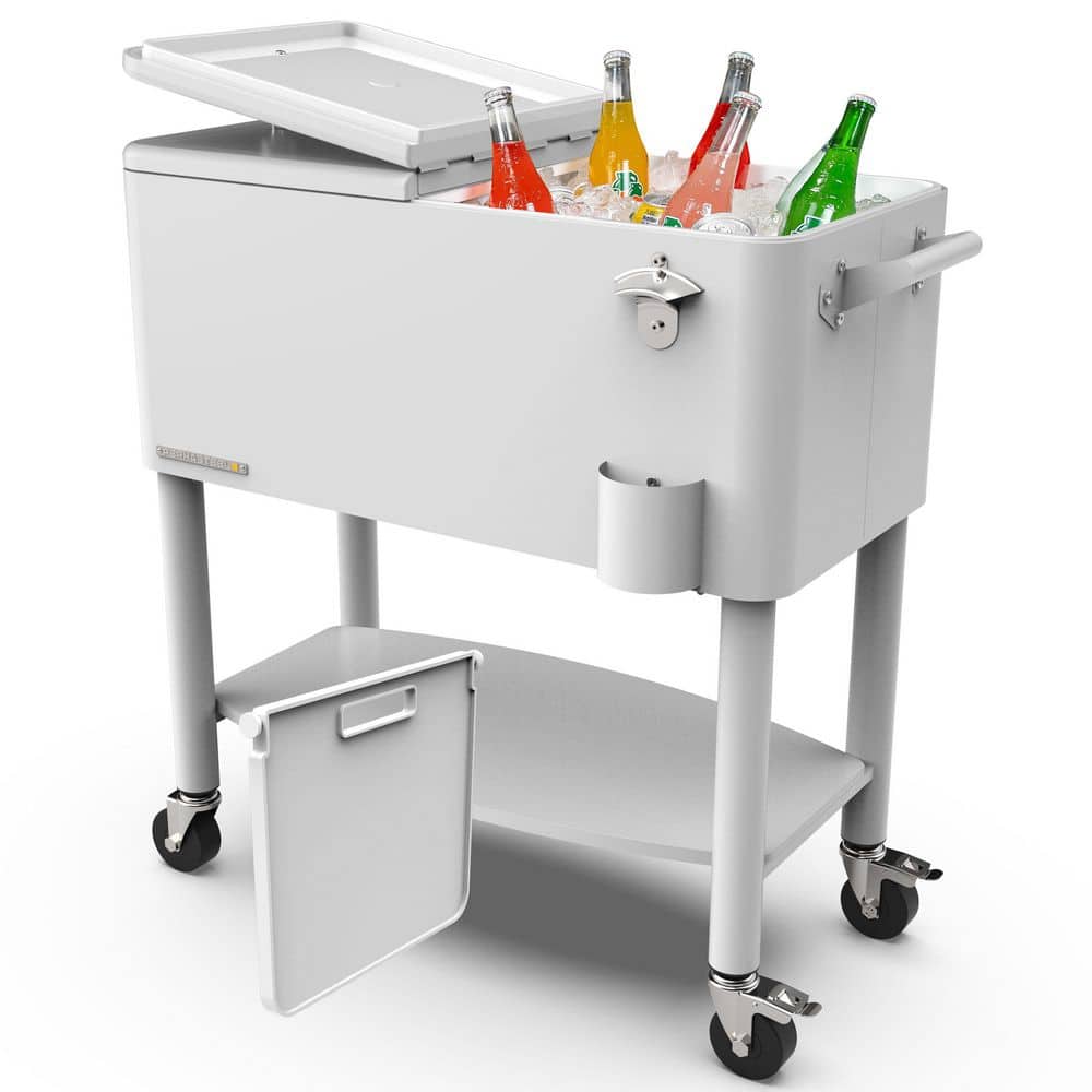 PERMASTEEL Party Cooler, 80-qt. Capacity, Divider Cooler