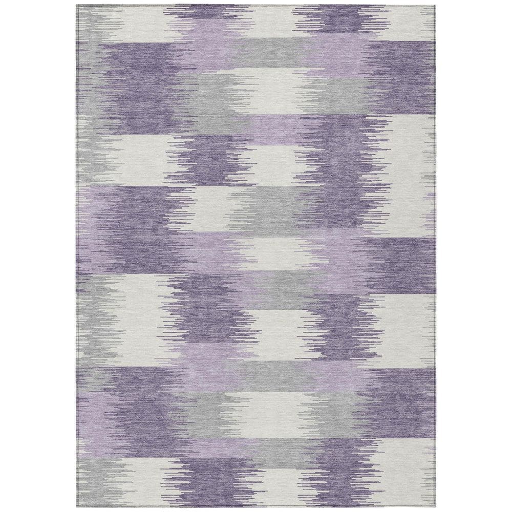 Chantille Machine Washable Indoor/Outdoor Abstract ACN2912 Lilac 10 ft. x 14 ft. Area Rug price history on PriceWatchPro