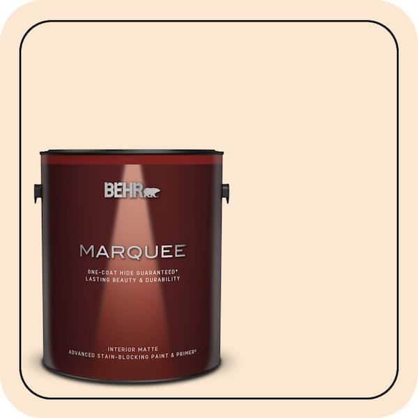 BEHR MARQUEE 1 gal. #290C-1 Serengeti Sand Matte Interior Paint & Primer