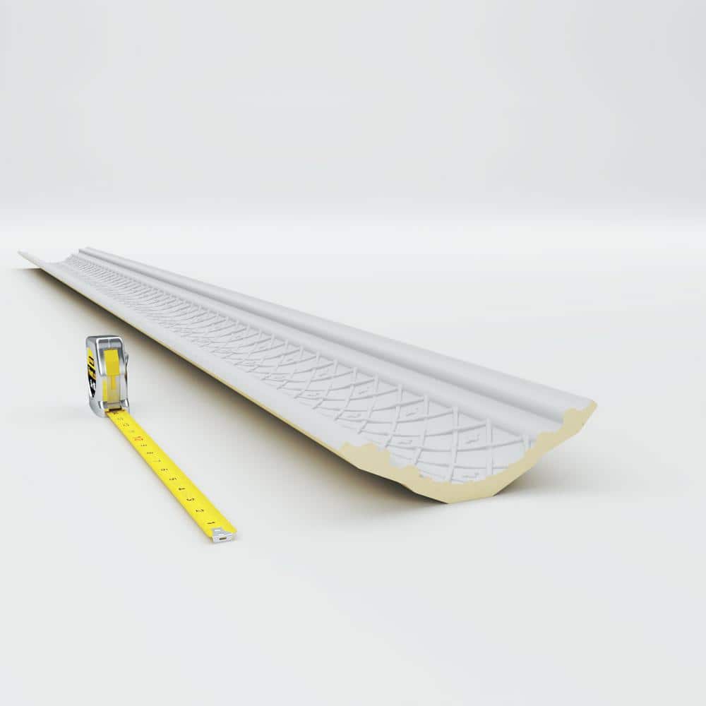 Brightton Large White Polyurethane Crown Moulding