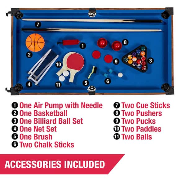 MD Sports 8-In-1 Two Player Basketball Game