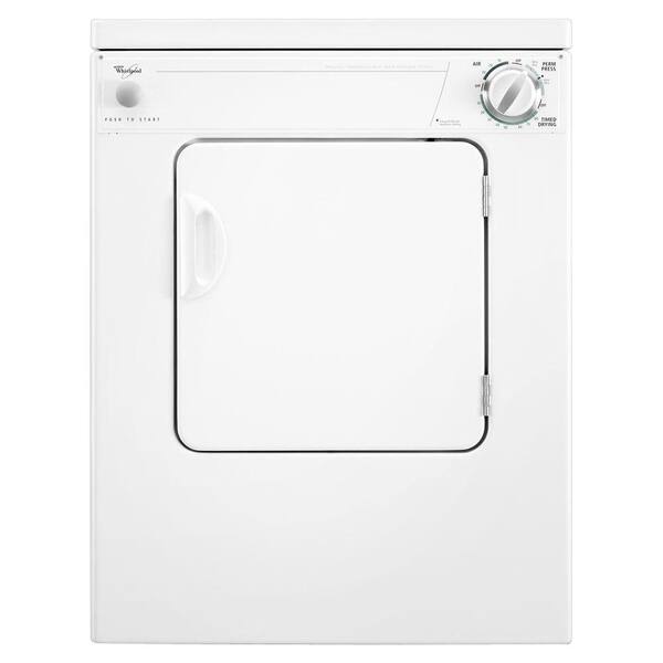 Whirlpool 3.4 cu. ft. Electric Dryer in White