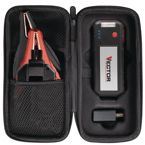 VECTOR 1200 Peak Amp Li-Ion Jump Starter SS12LVC - The Home Depot