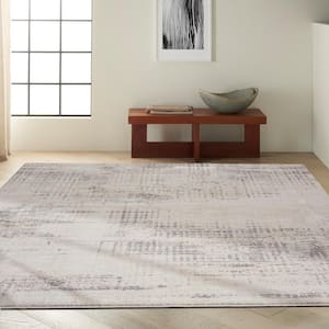 CK950 Rush Ivory Beige 8 ft. x 10 ft. Abstract Contemporary Area Rug