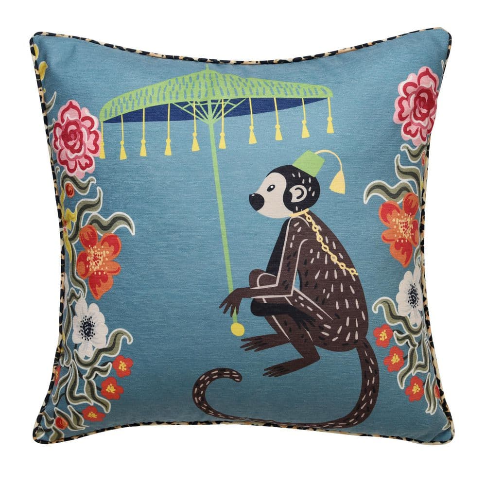 StyleCraft Maharaja Monkey Multi-Colored Animal Print Duck