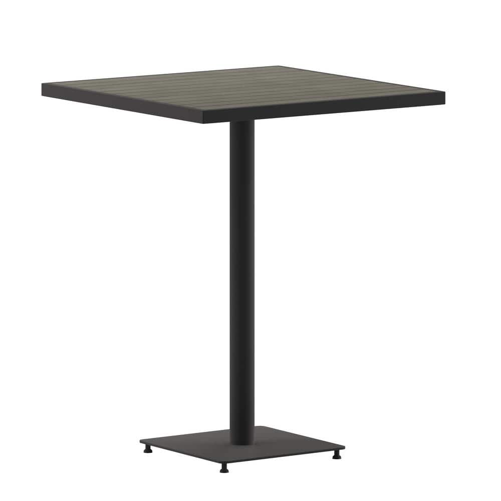 Black Square Aluminum Indoor/Outdoor Dining Table price history on PriceWatchPro