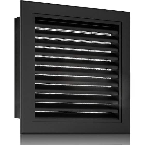 20 x 20 Gable Vent Aluminum with Screen for Attics & Sheds Heat Dissipation Condensation Prevention Refined Design