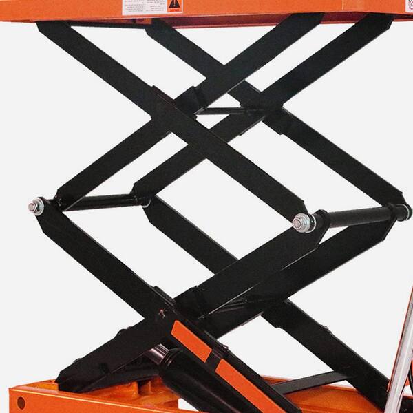 TORY CARRIER 330 lbs. Hydraulic Double Scissors Lift Table 43.3 in