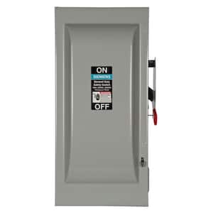 General Duty 100 Amp 240-Volt 2-Pole Indoor Fusible Safety Switch with Neutral