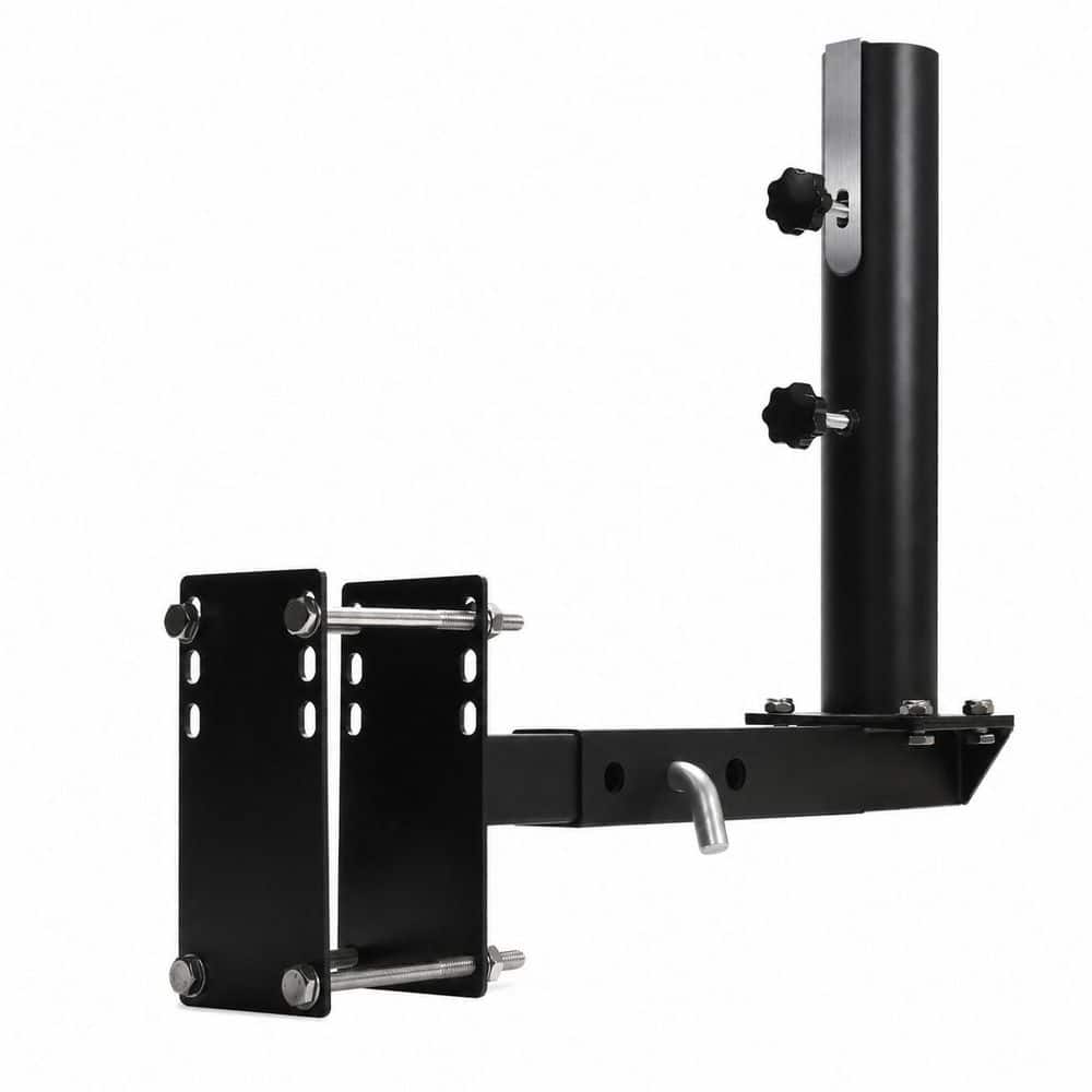 2.5 in. Adjustable Stainless Steel RV Flag Pole Mount Heavy Duty Hitch Bumper Frame Bracket for Poles Kit price history on PriceWatchPro