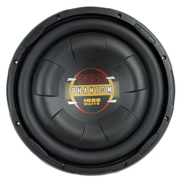 BOSS AUDIO SYSTEMS 12 in. 1000-Watt Max Car Audio Shallow Mount Stereo Subwoofer