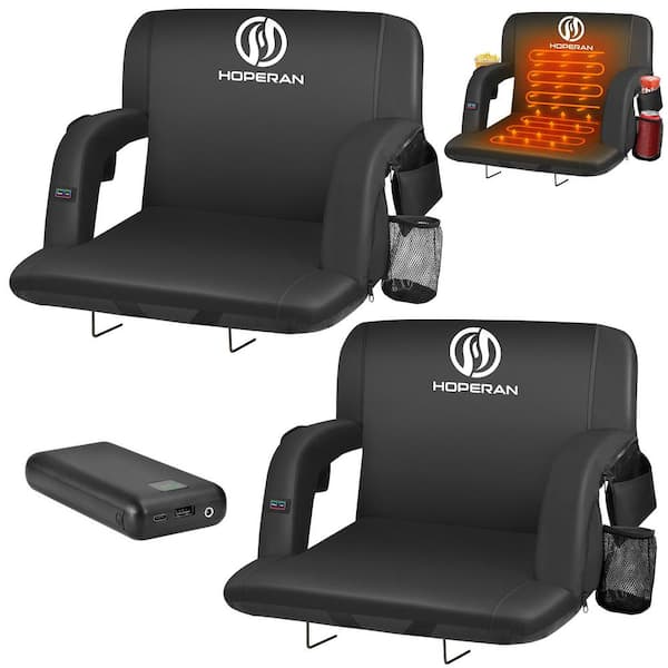 Heated best sale stadium seat