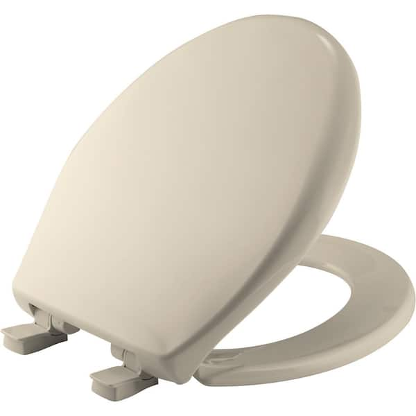 BEMIS Affinity Slow Close Round Closed Front Plastic Toilet Seat in ...