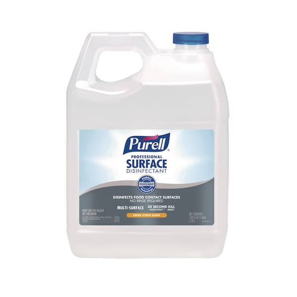 PURELL 128 oz. Fresh Citrus Professional Surface Disinfectant, Liquid, Bottle