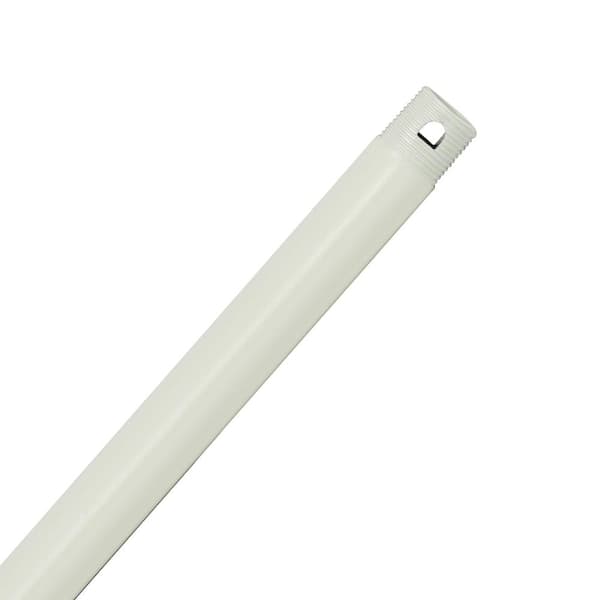 Unbranded 18 in. White Ceiling Fan Extension Downrod
