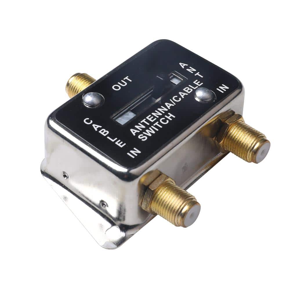Commercial Electric CE Coax a/b switch BSTCoaxS The Home Depot
