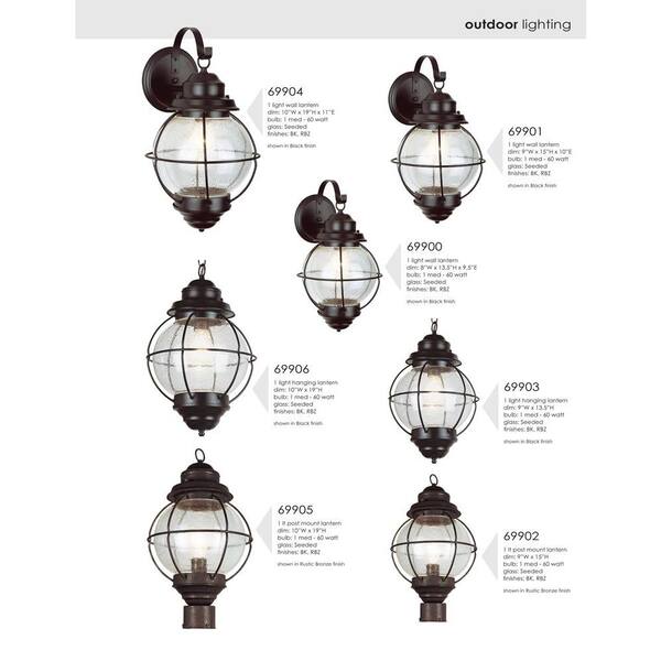 Maxim Lighting - Morrow Bay Die Cast 3-Light Earth Tone Outdoor Hanging Lantern