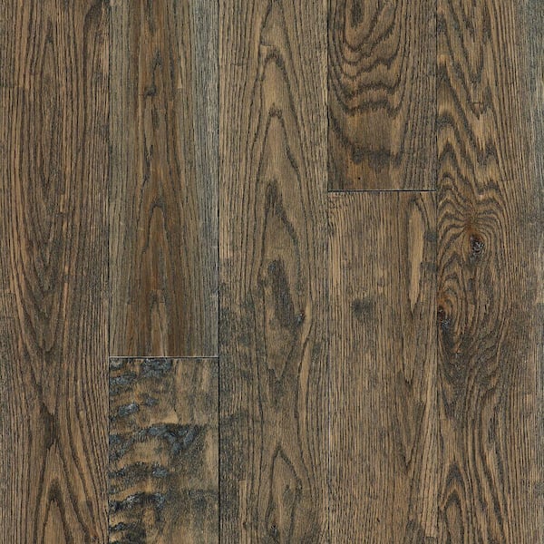 Bruce American Vintage Scraped Wolf Run Oak 3/4 in. T x 5 in. W x Varying L Solid Hardwood Flooring (23.5 sqft / case)