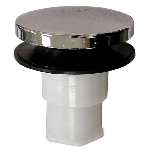 JONES STEPHENS Toe Touch Bath Tub Drain Cartridge with 3/8 in. Threads in Chrome Plated