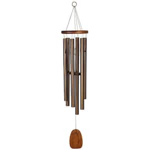 Signature Collection, Amazing Grace Chime, Large 40 in. Bronze Wind Chime