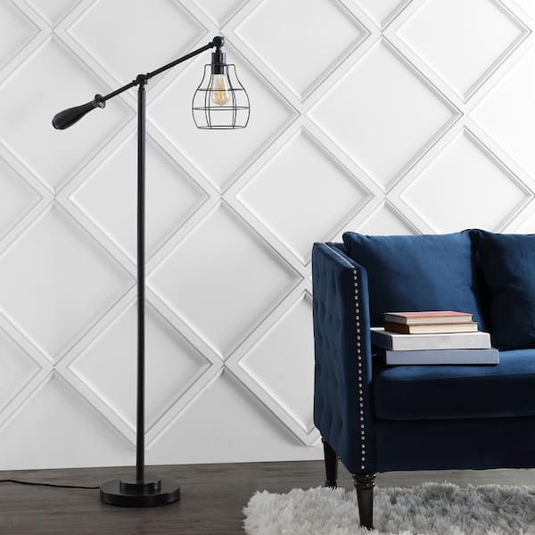 Brice 59.5 in. Black Floor Lamp