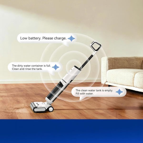 LAIFUCAM Residential Corded Hard Floor Wet Dry Vacuum in Gray with