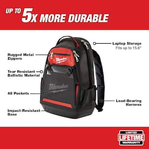Jobsite Backpack with 6-in-1 Wire Pliers