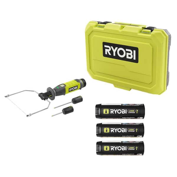 RYOBI 工具 RYOBI USB Lithium Hot Wire Foam Cutter Kit with 2.0 Ah Battery