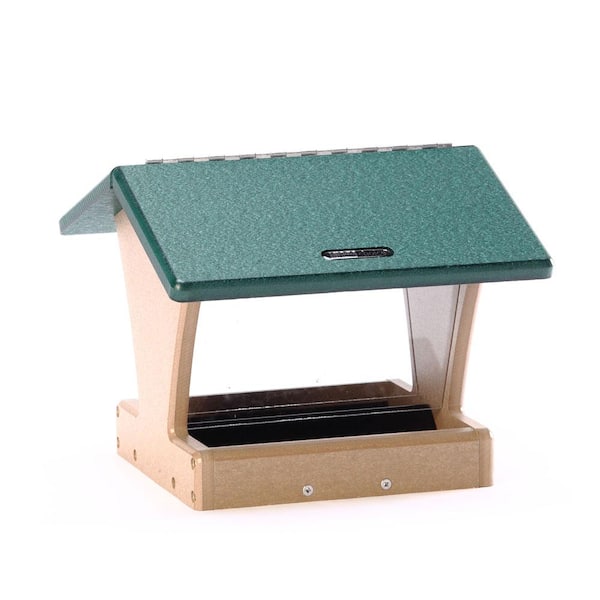 BIRDS choice Medium Recycled 2-Sided Hopper Feeder