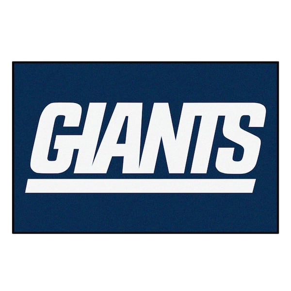 FANMATS Navy 1 ft. 7 in. x 2 ft. 6 in. New York Giants Vintage Starter Mat Area Rug