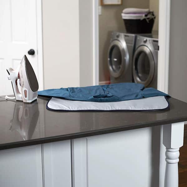 Table Top Ironing Mat Laundry Pod Washer Dryer Cover Board Heat