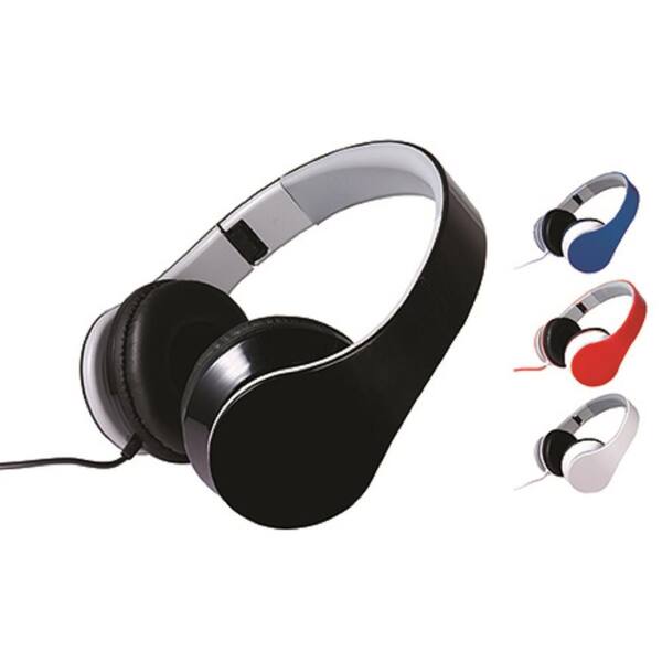 CRAIG Foldable Stereo Headphones - Black